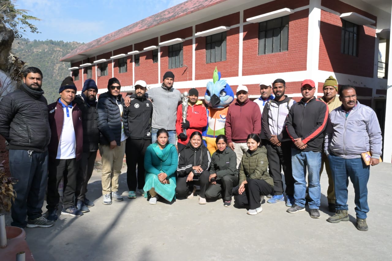 तेजस्वनी मशाल के रुद्रप्रयाग पहुंचने पर जोरदार हुआ स्वागत