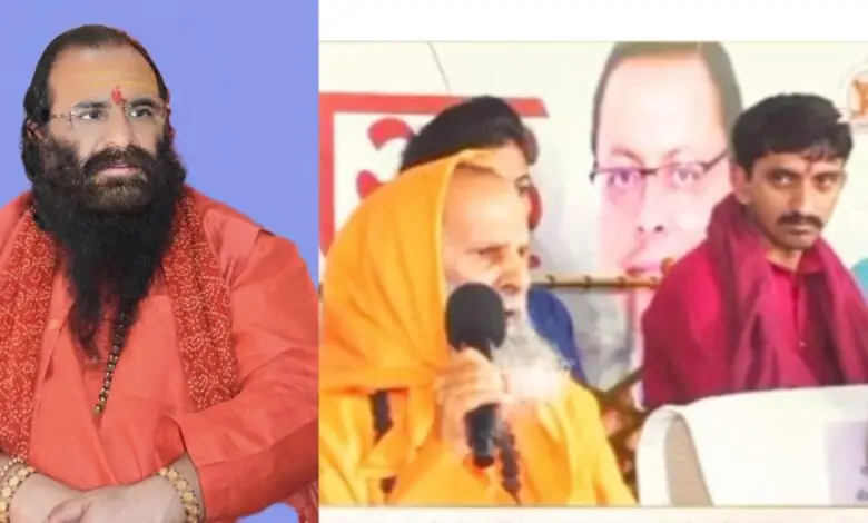 महंतो को कुत्ता कहने पर भड़का संत समाज अखाड़ा परिषद अध्यक्ष श्री महंत रवींद्र पुरी ने कहा होगी कड़ी कार्रवाई