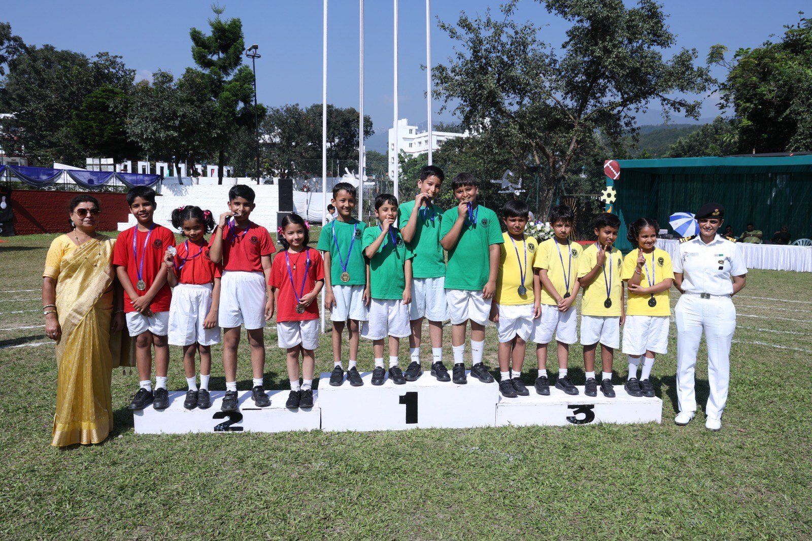आर्यन स्कूल में आयोजित हुआ 25वां जूनियर स्कूल वार्षिक खेल दिवस