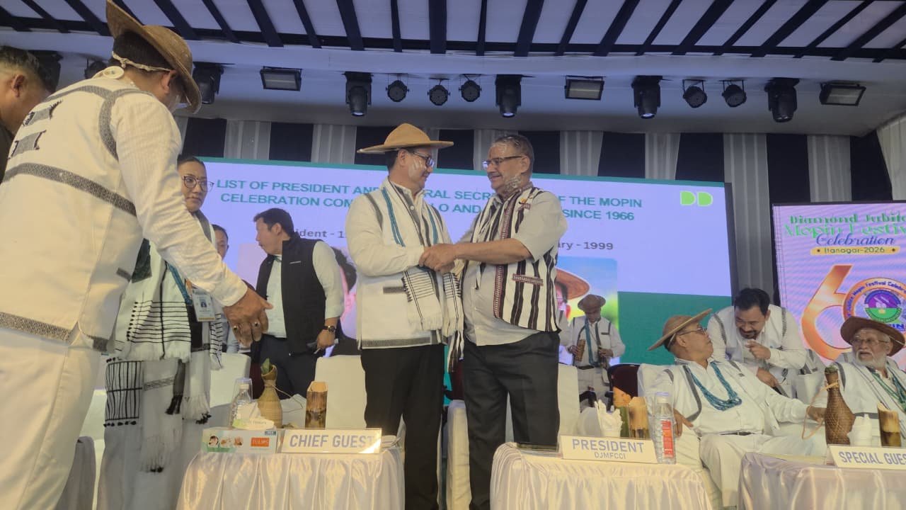 मंत्री गणेश जोशी ने अरुणाचल प्रदेश के प्रमुख मोपिन फेस्टिवल की गोल्डन जुबली प्रतिभाग किया
