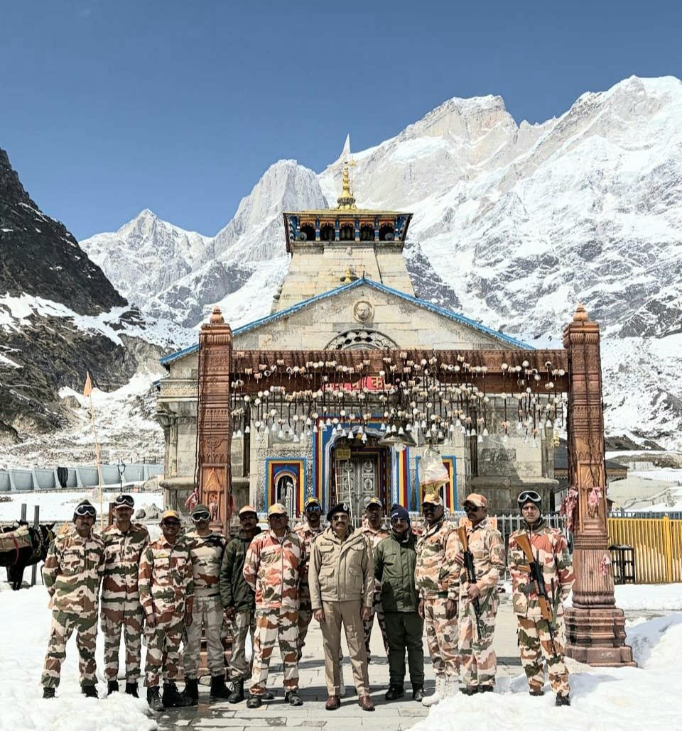 पुलिस महानिरीक्षक नीलेश आनन्द भरणे ने किया केदारपुरी का व्यापक निरीक्षण