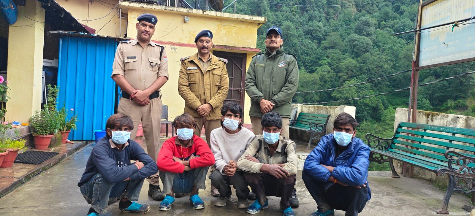 केदारनाथ पैदल मार्ग पर हुड़दंगियों पर रुद्रप्रयाग पुलिस का बड़ा एक्शन