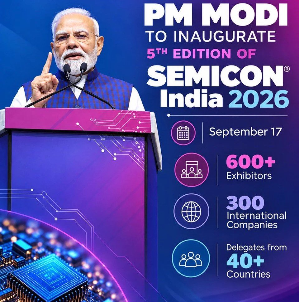 पीएम मोदी “भारत की चिप अब दुनिया तक पहुंच रही है”