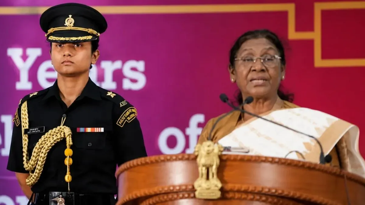 मेजर नव्या शेखावत राष्ट्रपति द्रौपदी मुर्मु की ADC नियुक्त होने वाली भारतीय सेना की पहली महिला अधिकारी बन गई हैं।