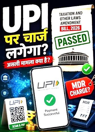 आसान भाषा में समझे UPI पेमेंट पर किसे कितने का टैक्स देना होगा…………