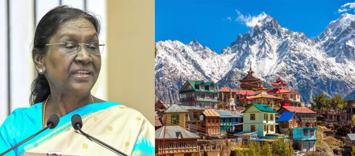 हिमाचल प्रदेश के तीन दिन के दौरे पर रहेंगी राष्ट्रपति द्रौपदी मुर्मु